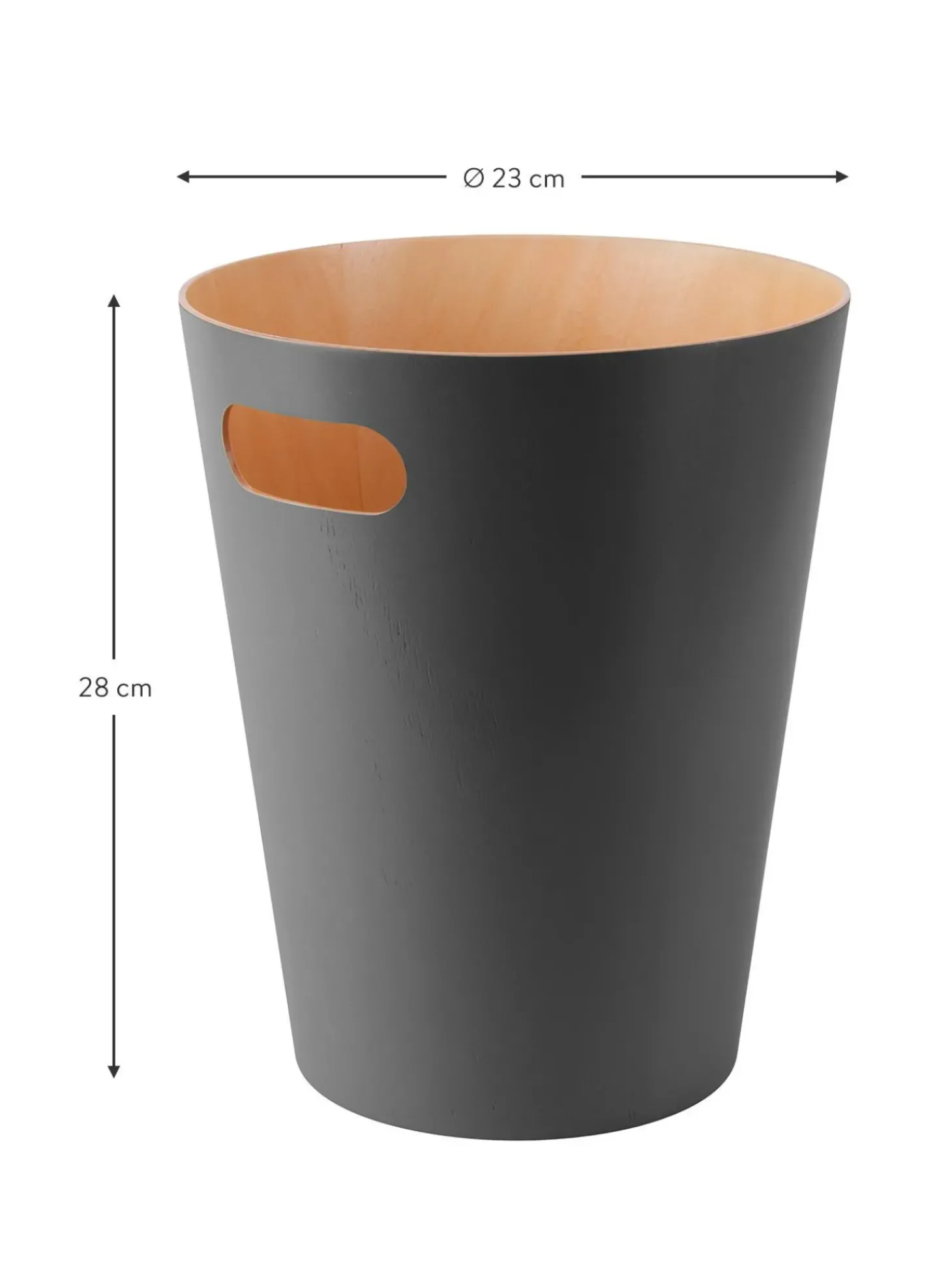 Cestino Per La Carta Xs Woodrow Can