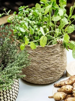 Cesto In Fibra Naturale Hang