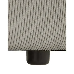 Chaise Longue Componibile In Velluto A Coste Lennon