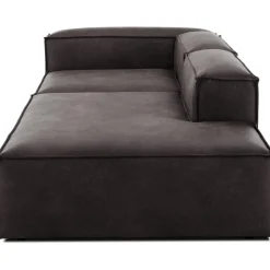 Chaise Longue Componibile In Pelle Riciclata Lennon