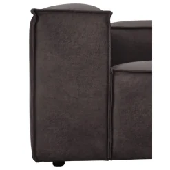 Chaise Longue Componibile In Pelle Riciclata Lennon