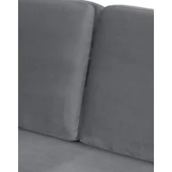 Chaise Longue In Velluto Fluente