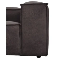 Chaise Longue Xl Componibile In Pelle Riciclata Lennon