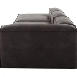 Chaise Longue Xl Componibile In Pelle Riciclata Lennon