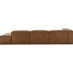 Chaise Longue Xl Componibile In Pelle Riciclata Lennon