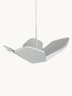 Ciondolo Farfalla Decorativo In Porcellana Bianca Alassio 2 Pz