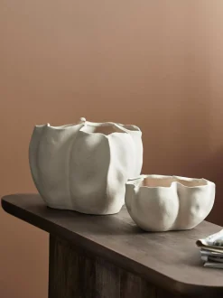 Ciotola Decorativa Con Superficie Sabbiata Isabela