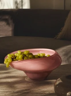 Ciotola Decorativa In Vetro Fatta A Mano Ashley