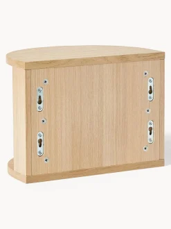 Comodino Da Parete Con Frontale Scanalato Calary