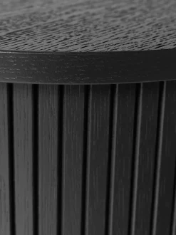 Comodino Da Parete Con Frontale Scanalato Calary