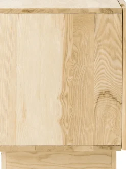 Comodino In Legno Di Frassino Massiccio Louis