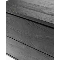 Comodino In Legno Di Mango Massiccio Con Cassetti Luca