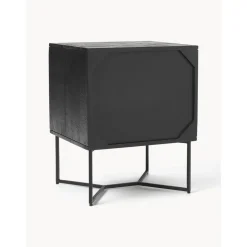 Comodino In Legno Di Mango Massiccio Con Cassetto Luca