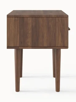 Comodino In Legno Di Mango Massiccio Paul