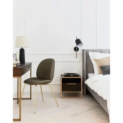 Comodino In Legno Di Mango Massiccio Harry