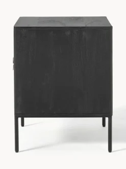 Comodino In Legno Di Mango Massiccio Con Cassetti June