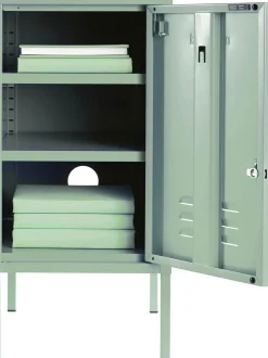 Comodino In Metallo The Shorty, Apertura Verso Destra O Sinistra