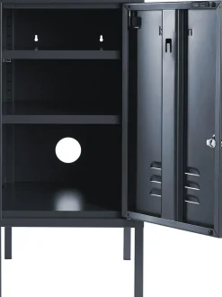 Comodino In Metallo The Shorty, Apertura Verso Destra O Sinistra