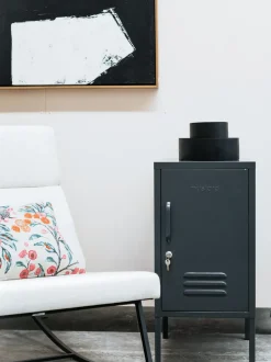 Comodino In Metallo The Shorty, Apertura Verso Destra O Sinistra