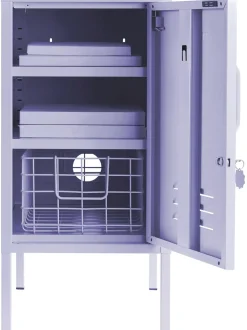 Comodino In Metallo The Shorty, Apertura Verso Destra O Sinistra