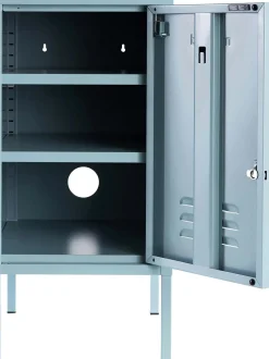 Comodino In Metallo The Shorty, Apertura Verso Destra O Sinistra