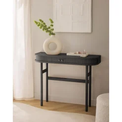 Consolle Con Frontale Scanalato Calary