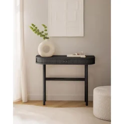 Consolle Con Frontale Scanalato Calary