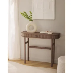 Consolle Con Fronte Scanalato Calary