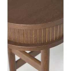 Consolle Con Fronte Scanalato Calary