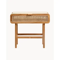 Consolle Con Intreccio In Rattan Aising