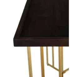 Consolle Con Piano In Legno Massiccio Luca