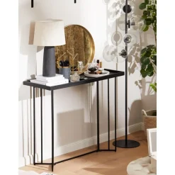 Consolle Con Piano In Legno Massiccio Luca