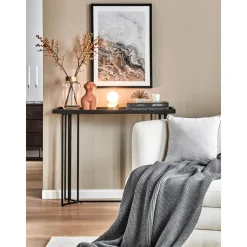 Consolle Con Piano In Legno Massiccio Luca