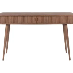 Consolle In Legno Con Cassetti E Frontali Scanalati Barbier