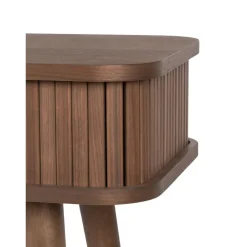 Consolle In Legno Con Cassetti E Frontali Scanalati Barbier