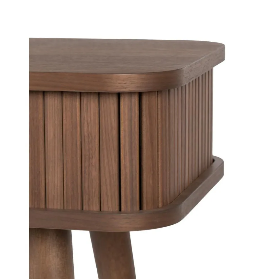 Consolle In Legno Con Cassetti E Frontali Scanalati Barbier