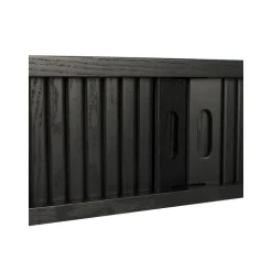 Consolle In Legno Con Vano Portaoggetti E Frontale Scanalato Barbier