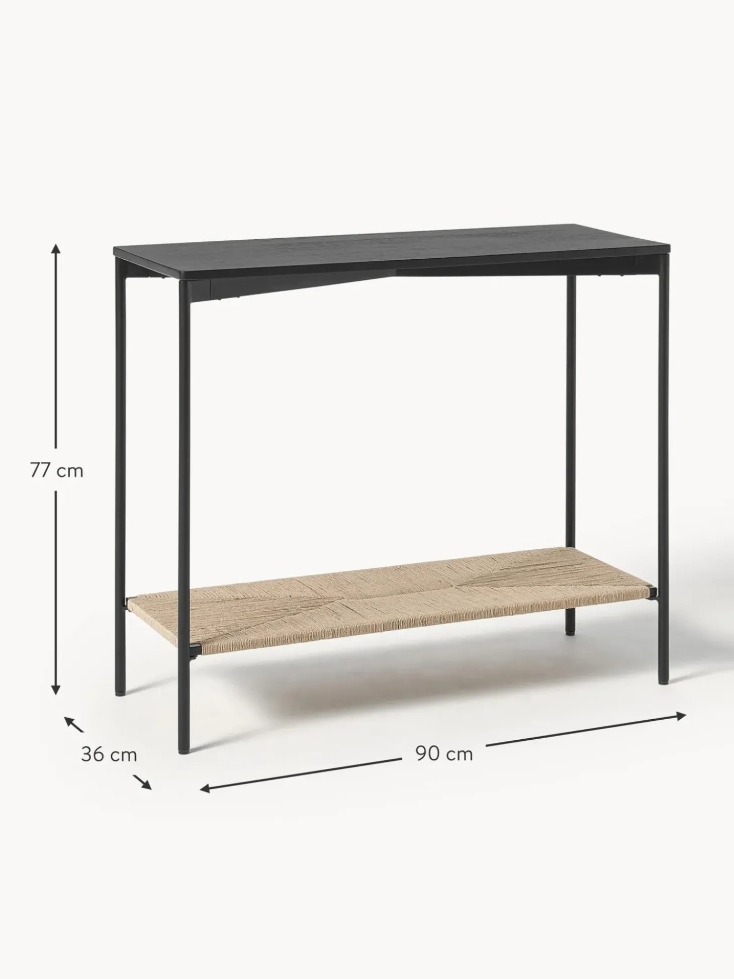 Consolle In Legno Di Mango Massiccio June