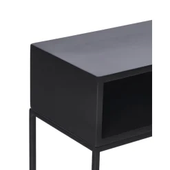 Consolle In Legno Massiccio Con Vani A Giorno Lyle