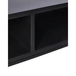 Consolle In Legno Massiccio Con Vani A Giorno Lyle