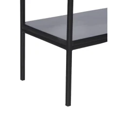 Consolle In Legno Massiccio Con Vani A Giorno Lyle