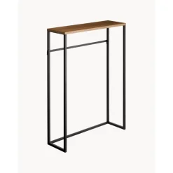 Consolle Stretta In Metallo Con Ganci Tower