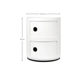 Contenitore Di Design Con 2 Cassetti Componibili