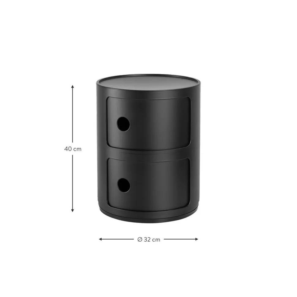 Contenitore Di Design Con 2 Cassetti Componibili
