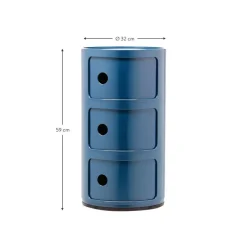 Contenitore Di Design Con 3 Cassetti Componibili