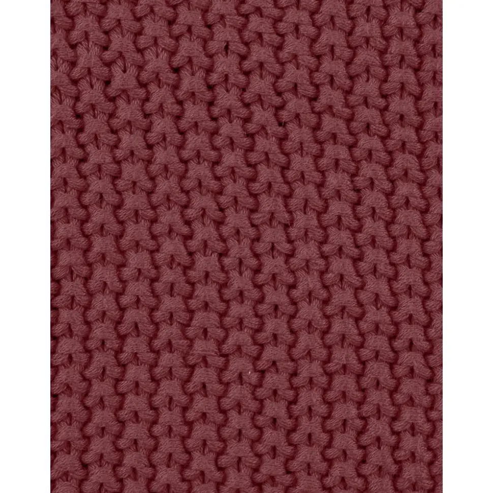 Copricuscino A Maglia Con Pompon Molly