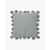 Copricuscino A Maglia Con Pompon Molly