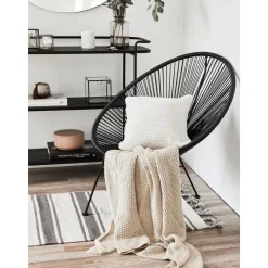 Copricuscino A Maglia In Cotone Organico Adalyn