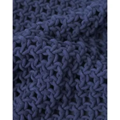 Copricuscino A Maglia In Cotone Gabrielle