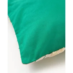 Copricuscino A Quadretti Con Dettagli Decorativi Wade